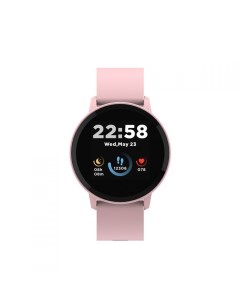 Часы Lollypop SW 63 розовые LCD цветной экран 1 3 240 240 пикс 155 мАч IP68 ВТ Canyon