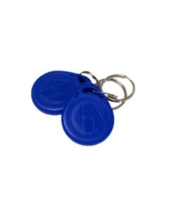 Брелок AT ID03 EM формата EM Marine с кольцом без карабина с номером цвет синий Accordtec