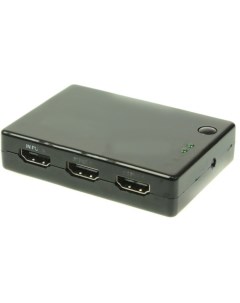 Коммутатор SW Hi3012 сигнала HDMI 3вх 1вых с поддержкой HDMI 1 4 HDCP 1 2 разрешение до 4Kx2K 30Гц Osnovo