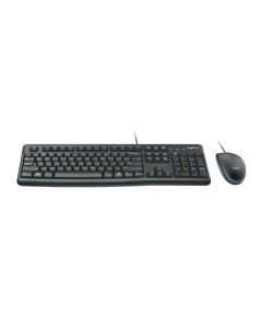 Клавиатура и мышь MK120 920 002589 104 клавиши цвет черный USB RTL Logitech
