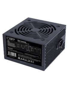 Блок питания ATX PSU ATX500 12EC 500W 120mm fan черный Cbr
