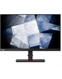 Монитор 23 8 ThinkVision P24q 20 2560x1440 16 9 IPS 4ms 1000 1 300 178 178 HDMI DP DP Out Extended C Lenovo
