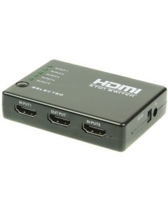 Коммутатор SW Hi5012 HDMI 5вх 1вых с поддержкой HDMI 1 4 HDCP 1 2 разрешение до 4Kx2K 30Гц Osnovo