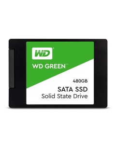 Накопитель SSD 2 5 WDS480G2G0A WD Green 480GB TLC 3D NAND SATA 6Gb s 545 545MB s MTTF 1M Western digital