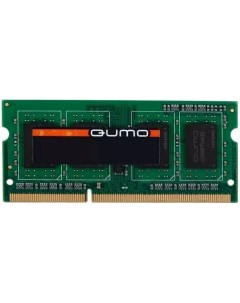 Модуль памяти SODIMM DDR3 4GB QUM3S 4G1333C9 PC3 10600 1333MHz CL9 1 5V Qumo