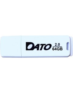 Накопитель USB 2 0 64GB DB8001W 64G белый Dato