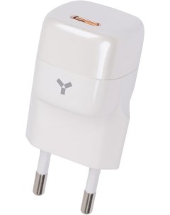 Зарядное устройство сетевое Grape 20WC White Silver быстрая зарядка 3А Accesstyle