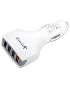 Зарядное устройство автомобильное MP3A UC CAR18 12V 5V 4 USB поддержка quick charge 3 0 Cablexpert