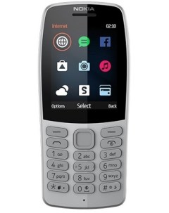 Мобильный телефон 210 Dual Sim 16OTRD01A03 grey Nokia