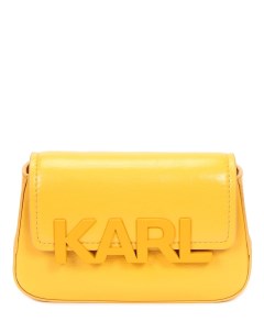 Сумка кроссбоди кожаная K Letters Karl lagerfeld