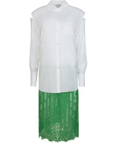 Хлопковое платье рубашка Valentino pap