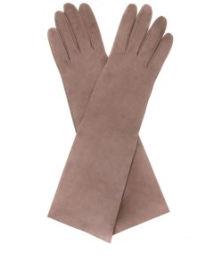 Перчатки замшевые удлинённые Sermoneta gloves