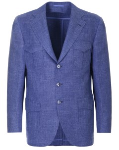 Пиджак с накладными карманами Cesare attolini