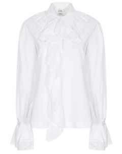 Блуза хлопковая Victoria beckham