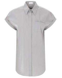 Рубашка хлопковая Brunello cucinelli