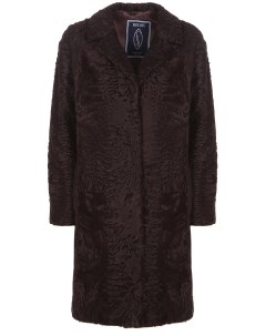 Классическое пальто из каракуля Marco vanoli