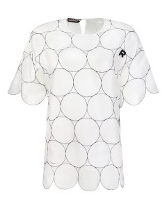 Шелковая блуза Rochas