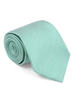 Однотонный галстук из шелка Isaia