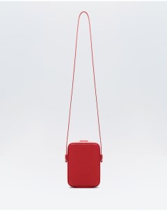 Красная сумка куб мобильный Fetiche
