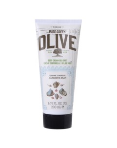 Olive Sea Salt Body Cream Крем для тела с морской солью Korres