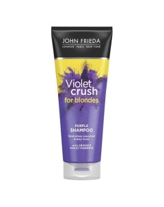 Violet Crush Шампунь с фиолетовым пигментом для нейтрализации желтизны светлых волос John frieda