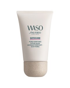 WASO SATOCANE Маска скраб для глубокого очищения пор Shiseido