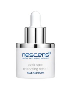 Dark Spot Correcting Serum For Face And Body Сыворотка для коррекции пигментных пятен для лица и тел Nescens