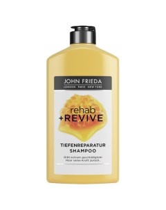 Rehab Revive Шампунь для очищения и восстановления очень поврежденных волос с медом John frieda