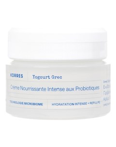 Greek Yoghurt Nourishing Probiotic Intense Cream Dry skin Крем питательный с пробиотиками и йогуртом Korres