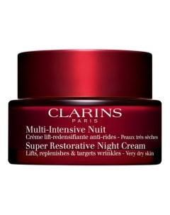 Multi Intensive Восстанавливающий ночной крем с эффектом лифтинга для сухой кожи Clarins