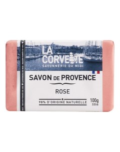 SAVON DE PROVENCE Мыло прованское туалетное роза La corvette