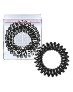 Power True Black Резинка браслет для волос Invisibobble