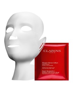 Multi Intensive Восстанавливающая тканевая маска для лица и шеи с эффектом лифтинга Clarins