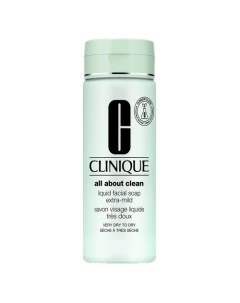 All About Clean Сверхмягкое жидкое мыло для лица для сухой и очень сухой кожи Clinique