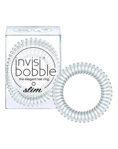 Slim Crystal Clear Резинка браслет для волос Invisibobble