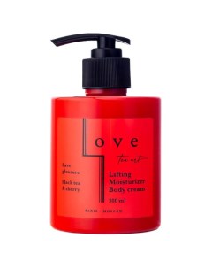 Body cream Black tea Cherry Крем лифтинг для тела черный чай и вишня Love tea art