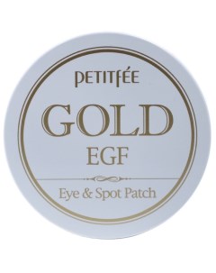 Gold EGF Eye Spot Гидрогелевые патчи для глаз Petitfee