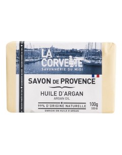 SAVON DE PROVENCE Мыло прованское туалетное масло арганы La corvette