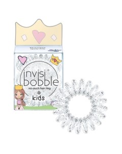 Kids Princess Sparkle Резинка браслет для волос Invisibobble