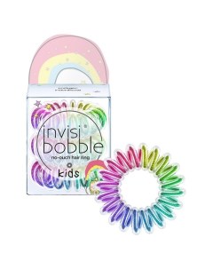 Kids Magic Rainbow Резинка браслет для волос Invisibobble