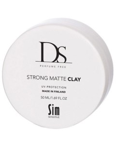 Воск для укладки волос сильной фиксации DS Stronge Matte Clay Sim sensitive (финляндия)