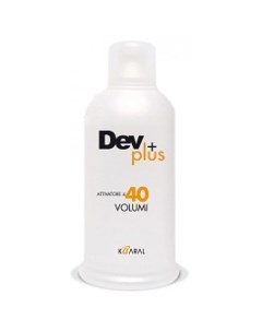 Dev Plus 40 volume Осветляющая эмульсия 12 D010С 1000 мл Kaaral (италия)
