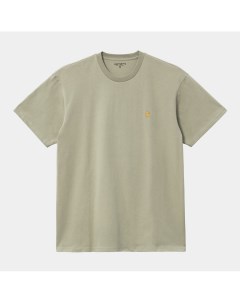 Футболка S S Chase T Shirt Agave Gold Carhartt wip