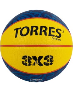 Мяч баскетбольный 3х3 Outdoor B322346 р 6 Torres