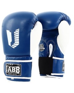 Перчатки боксерские иск кожа 6ун JE 4056 Eu 56 синий белый Jabb