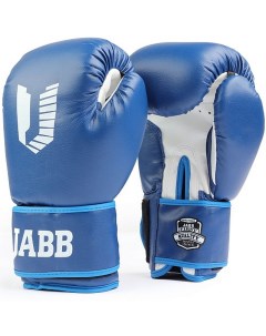 Перчатки боксерские иск кожа 8ун JE 4068 Basic Star синий Jabb