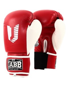 Перчатки боксерские иск кожа 12ун JE 4056 Eu 56 красный белый Jabb