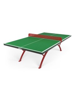Антивандальный теннисный стол Line 14 mm SMC TTS14ANVGRR Green Red Unix