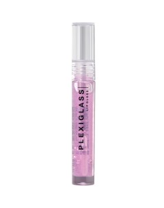 Блеск для губ PLEXIGLASS глянцевый с эффектом жидкого стекла тон 04 полупрозрачный розовый с маленьк Influence beauty