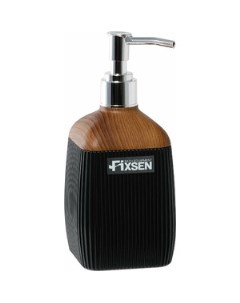 Дозатор жидкого мыла Black Wood черный дерево FX 401 1 Fixsen